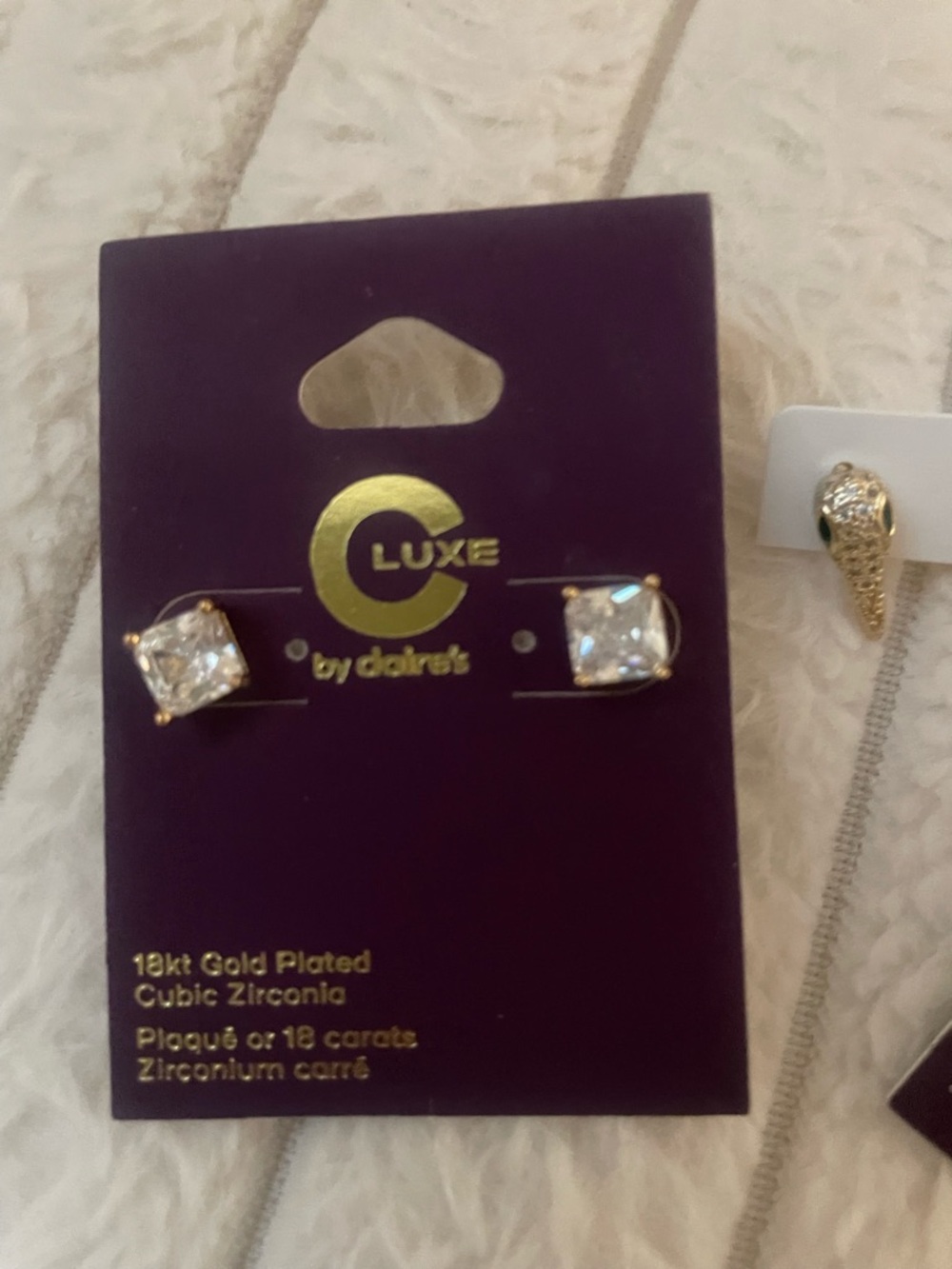 Cubic Zirconia Studs Bundle 🤍✨